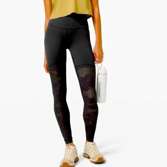 Lululemon sz 4 Sheer Will High-Rise Tight 28" *Camo
Black great pre owned cond - Picture 1 of 16